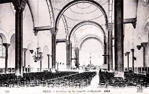 Oran - Cathedrale - Interieur - 1919
